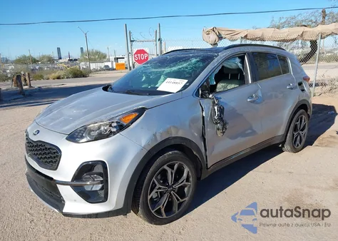 2020 Kia Sportage Sx Turbo из США, поврежденный, VIN KNDPR3A67L7754629